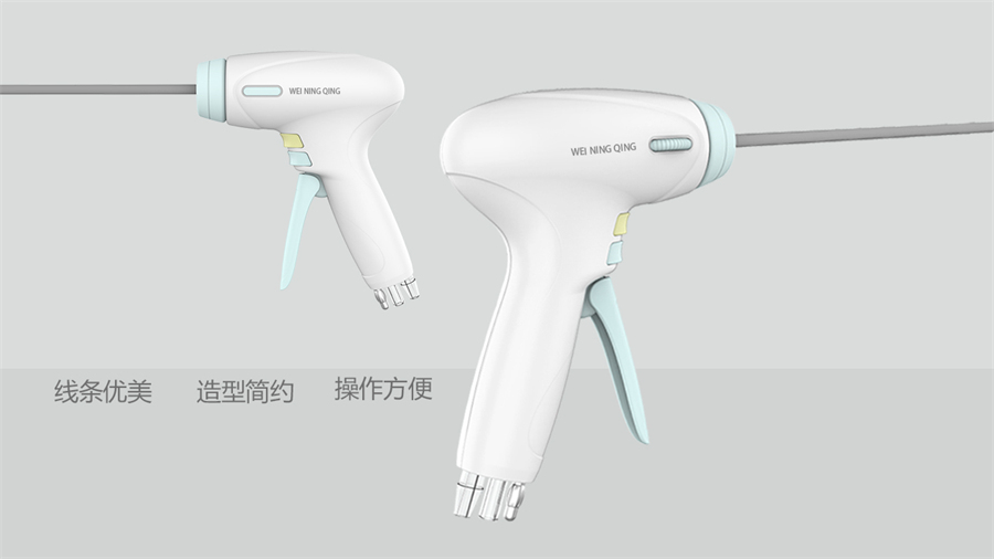 電鉤沖洗器產(chǎn)品設(shè)計(jì)，醫(yī)療設(shè)備工業(yè)設(shè)計(jì)案例